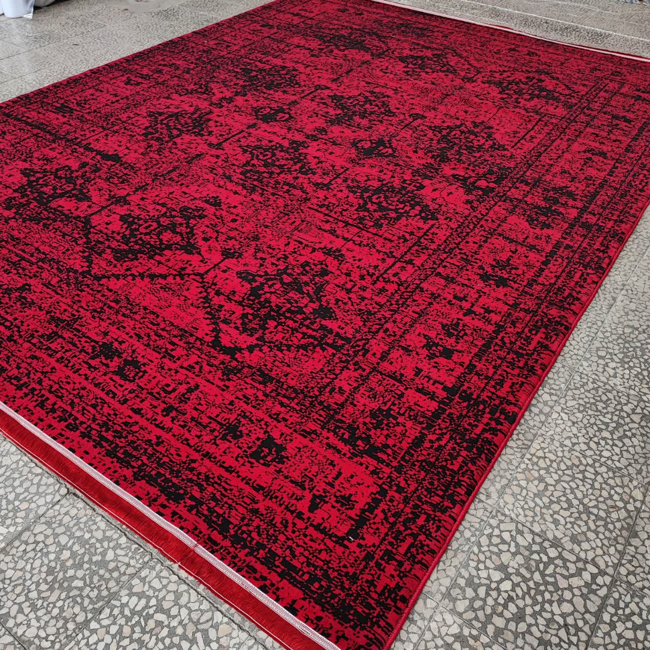 فرش 500 شانه پرنیان لاکی (+ارسال رایگان)